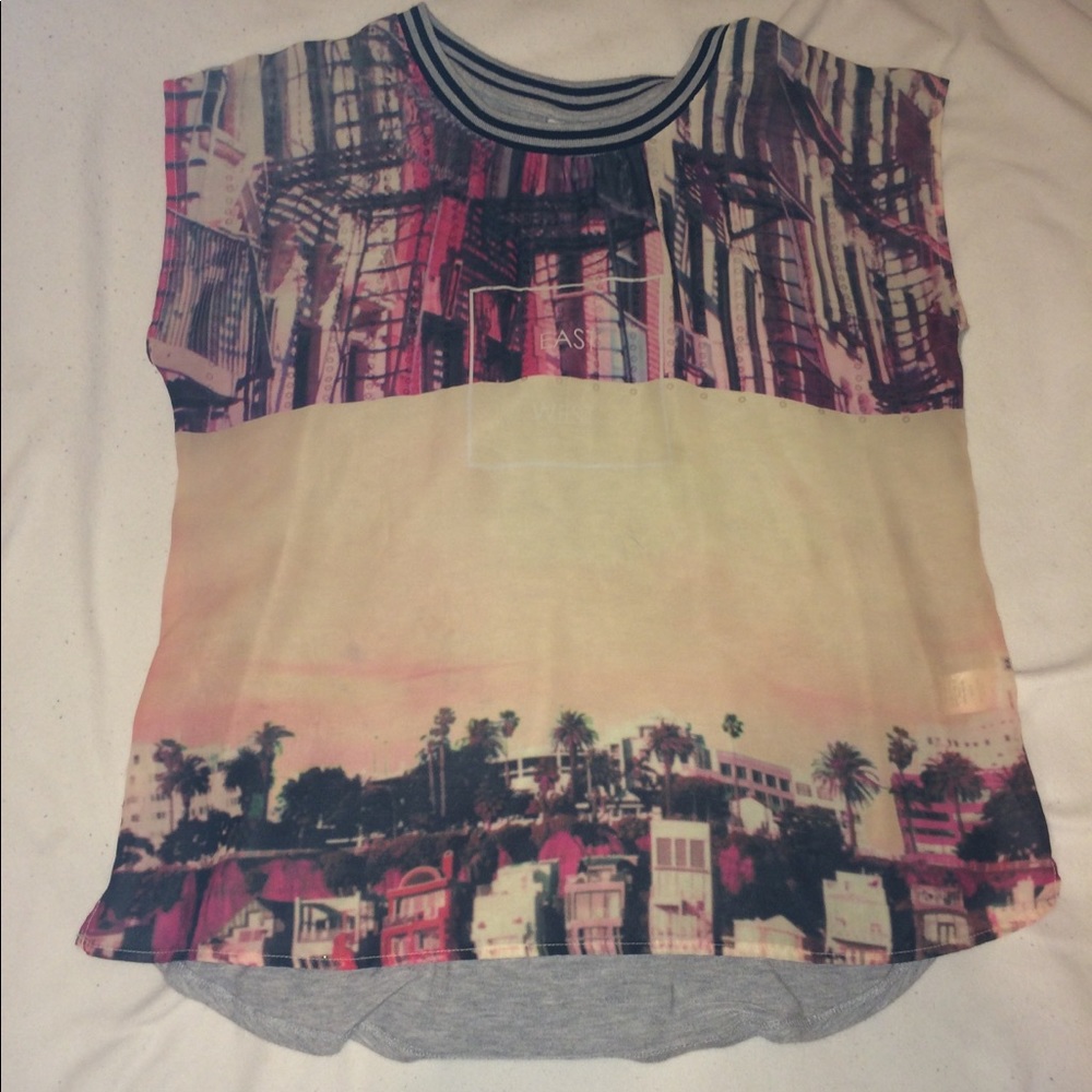 City colored T-shirt
